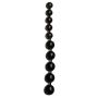 Wibrator analny You2Toys perły czarny 27 5 cm - 5