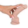 Dildo silikonowe You2Toys cieliste z przyssawką 18 cm - 13
