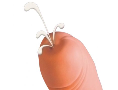 Dildo z wytryskiem You2Toys Cumshot 21 cm PVC - 8