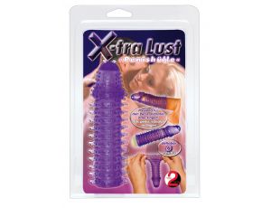 Przedłużka na penisa You2Toys Super Stretch lila 14,5 cm