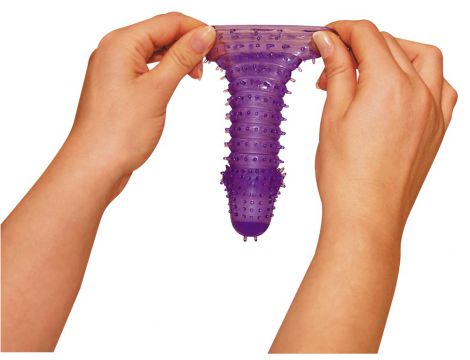 Przedłużka na penisa You2Toys Super Stretch lila 14,5 cm - 7