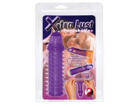 Przedłużka na penisa You2Toys Super Stretch lila 14,5 cm - 2