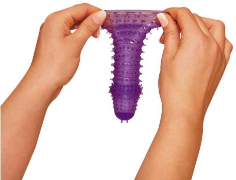 Przedłużka na penisa You2Toys Super Stretch lila 14,5 cm - 10