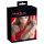 Flogger Bad Kitty czarno czerwony 38 cm