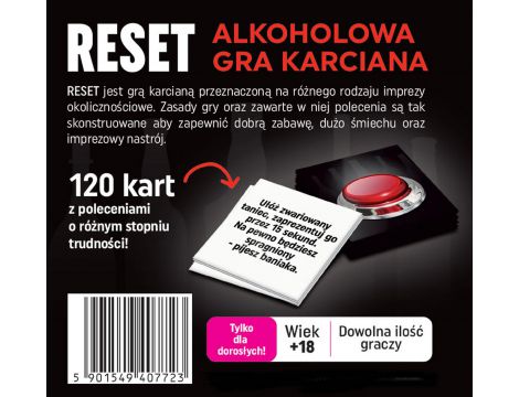 Alkoholowa gra karciana RESET Grammi - 3