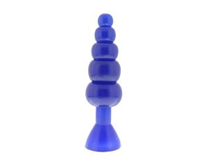 Giętki korek analny NMC Jelly niebieski