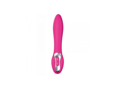 Wibrator designerski Concave Elys różowy USB - 5