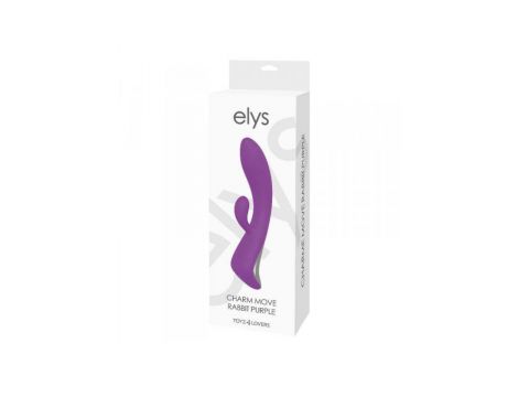Wibrator króliczek Elys Charm Move fioletowy USB