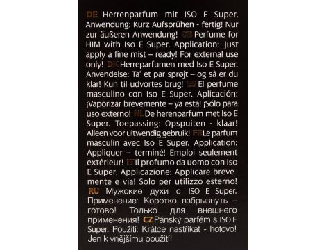 Feromony męskie P6 ISO E Super 30ml - 8