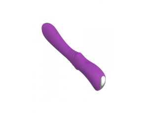 Wibrator silikonowy Elys Convex fioletowy USB