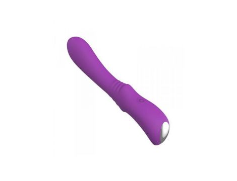 Wibrator silikonowy Elys Convex fioletowy USB