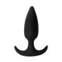 Korek analny silikonowy Lola Toys Delight czarny 85 cm - 3