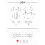 Peniuar Obsessive Alluria ze stringami L/XL - 4