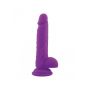 Dildo realistyczne Real Safe Rod Slim fioletowe - 3