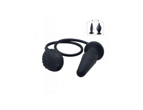 Nadmuchiwany korek analny Toyz4lovers M 12,7 cm wodoodporny - 6
