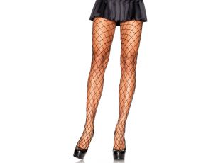 Rajstopy Leg Avenue Diamond Fishnet czarne