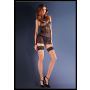 Pończochy kabaretki Gabriella Erotica Calze 153 czerwone M/L - 3