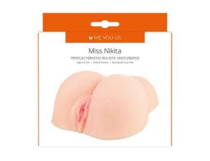 Masturbator realistyczny wibrujący Me You Us Miss Nikita z pilotem