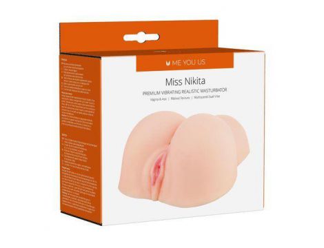 Masturbator realistyczny wibrujący Me You Us Miss Nikita z pilotem - 2