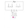 Półbiustonosz Miamor push-up Obsessive L/XL - 6