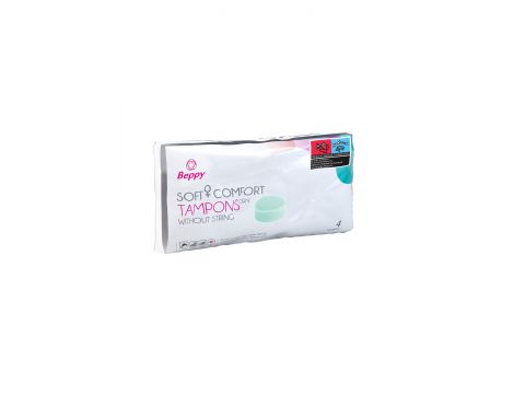 Tampon gąbkowy Beppy Soft Comfort Dry Natural 4 sztuki - 2