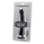 Dildo realistyczne ToyJoy Get Real czarne 20 cm - 5