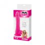 Realistyczne dildo silikonowe Real Safe różowe - 2