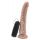 Wibrator realistyczny Get Real ToyJoy wibrujący 20.5 cm jasny