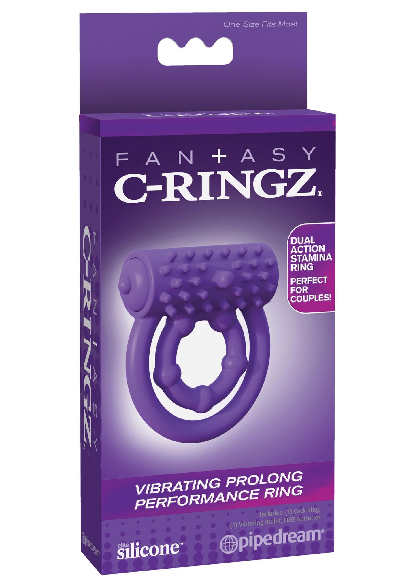 pierścień-vibrating prolong performance purpl