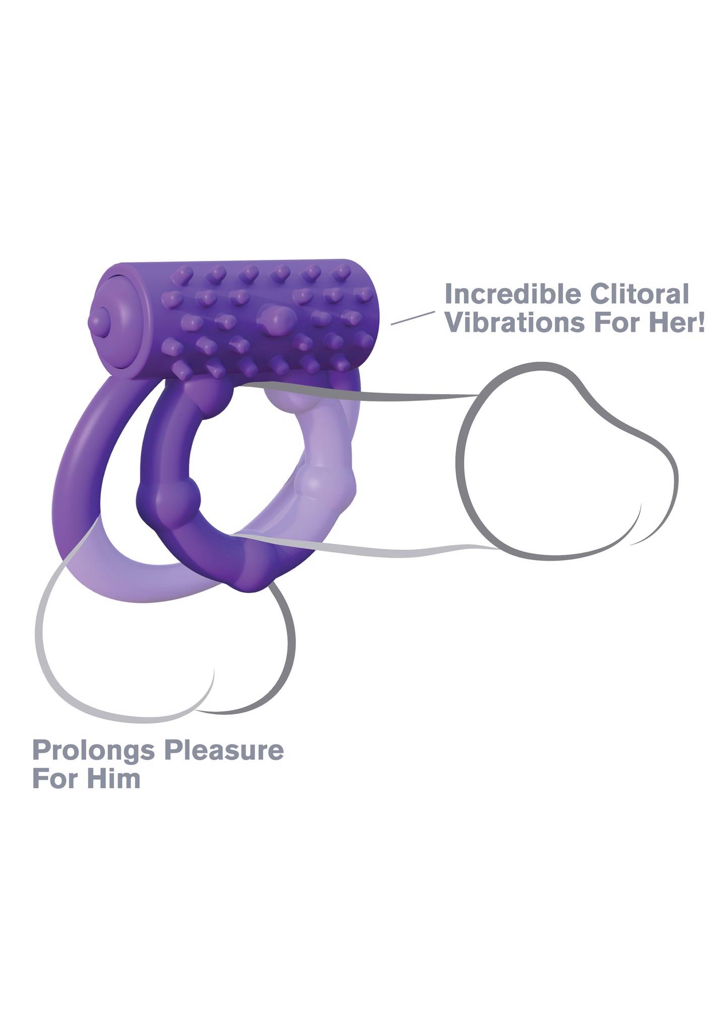 pierścień-vibrating prolong performance purpl