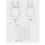 Babydoll i stringi Obsessive Idillia L/XL - 3