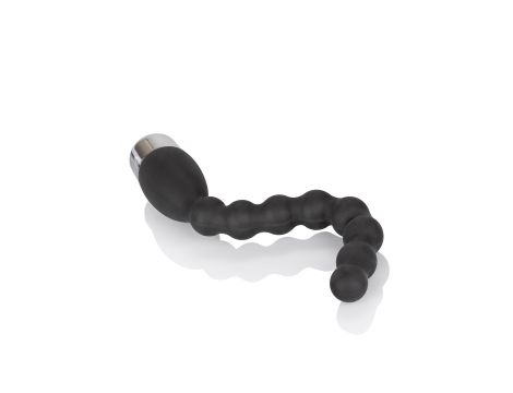 Silikonowy wibrujący korek analny Calexotics czarny 24 cm - 5
