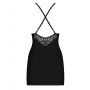 Koronkowa koszulka z regulowanymi szelkami i stringami Obsessive L/XL - 3