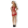 Sukienka erotyczna czerwona Kiss Me L/XL - 4