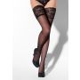 Pończochy czarne Kiss Me S/M - 2
