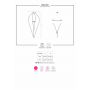 Body erotyczne Obsessive z otwartym krokiem L/XL - 5
