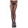 Rajstopy siateczkowe z szelkami Leg Avenue One Size czarne