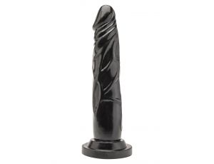 Dildo realistyczne ToyJoy Get Real czarne 18 cm