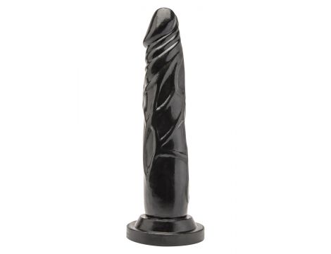 Dildo realistyczne ToyJoy Get Real czarne 18 cm