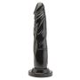 Dildo realistyczne ToyJoy Get Real czarne 18 cm - 2
