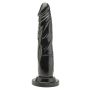 Dildo realistyczne ToyJoy Get Real czarne 18 cm - 3