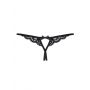 Koronkowe stringi otwarte Obsessive L/XL - 5
