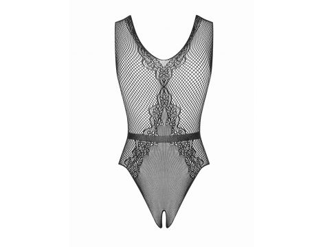 Seksowne body Obsessive z błyszczącą kokardką S/M/L - 5