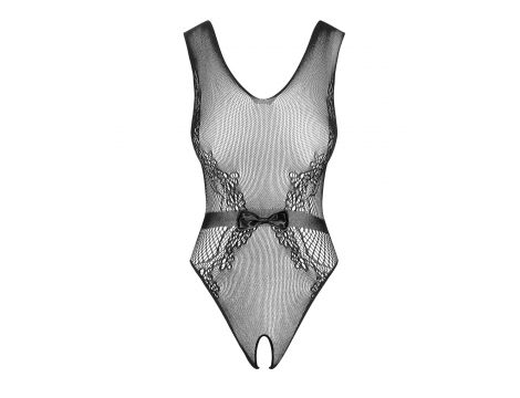 Seksowne body Obsessive z błyszczącą kokardką S/M/L - 6