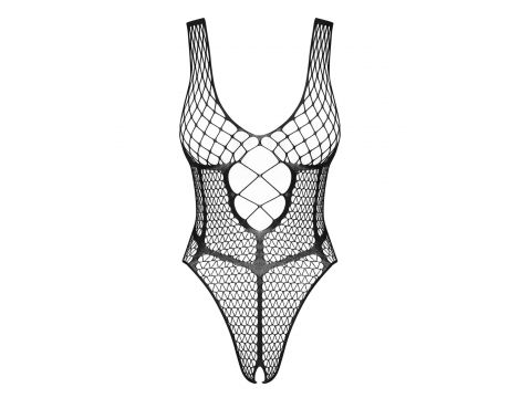 Body erotyczne Obsessive siateczkowe z otwartym krokiem S/M/L - 5