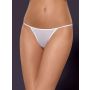 Stringi otwarte Obsessive Luiza transparentne białe L/XL - 4