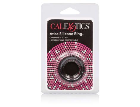 Pierścień erekcyjny silikonowy Atlas Calexotics czarny - 3