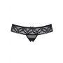 Stringi otwarte koronkowe Obsessive S/M - 4