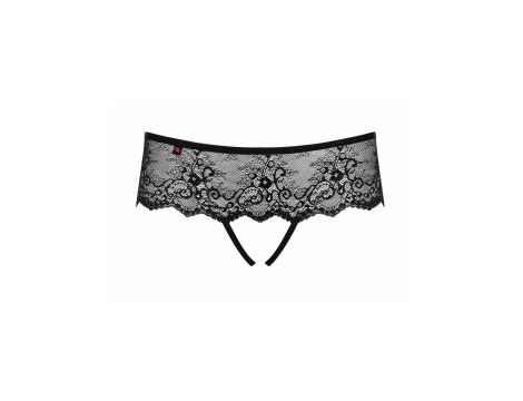 Figi otwarte Merossa Obsessive z koronką L/XL - 3
