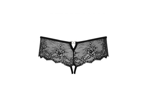 Figi otwarte Merossa Obsessive z koronką L/XL - 4